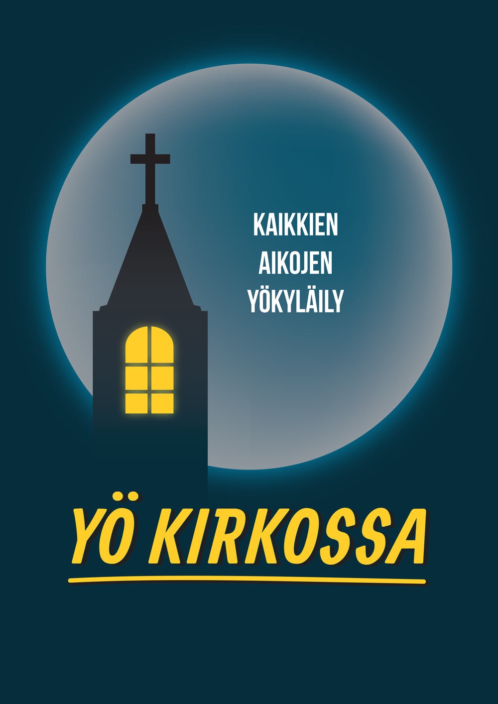 Yö kirkossa -tapahtuma 1.-2.10.2022 Muurasjärven kirkossa
