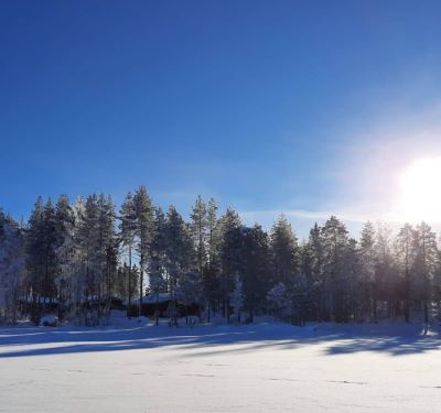 Talvi taittuu Tahkoniemessä Tahkoniemi